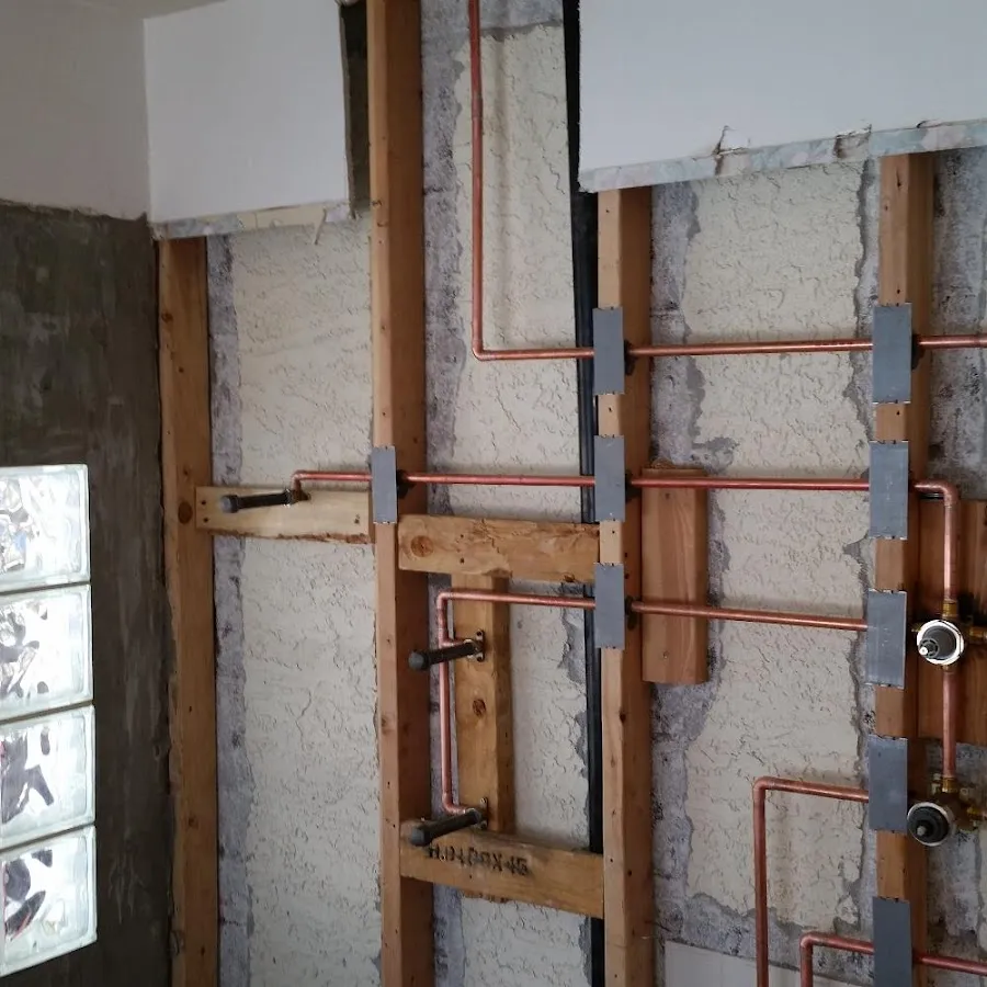 Copper pipe installation for Repiping in Weddington
