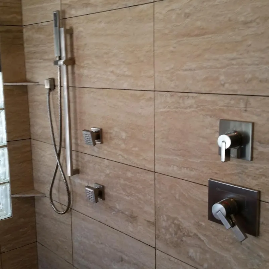 Shower fixture installation for Water Heater Replacement in Weddington